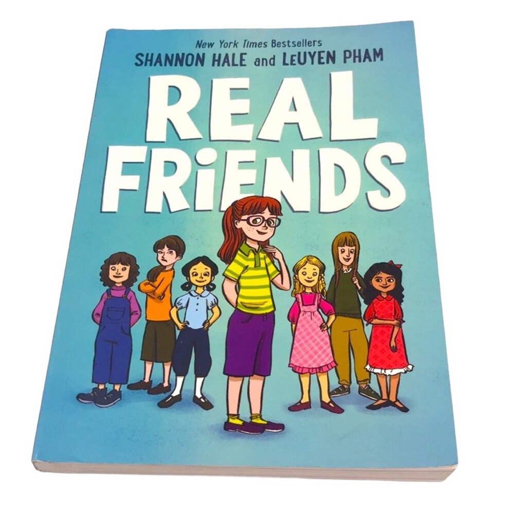 Real Friends book by Shannon Hale and LeUyen Pham